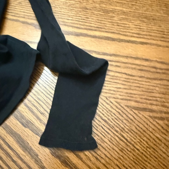 Fabletics Black Open-Front Cardigan - Picture 4 of 4